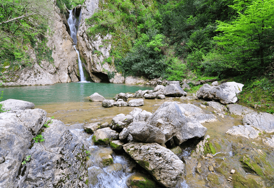 agura waterfalls sochi شلالات اغورا سوتشي